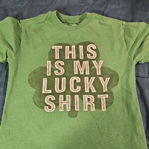 Green Kids Lucky Shirt
